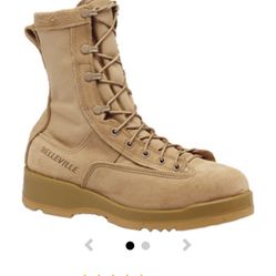 Belleville 8” Steel Toe Military Boot - Unworn