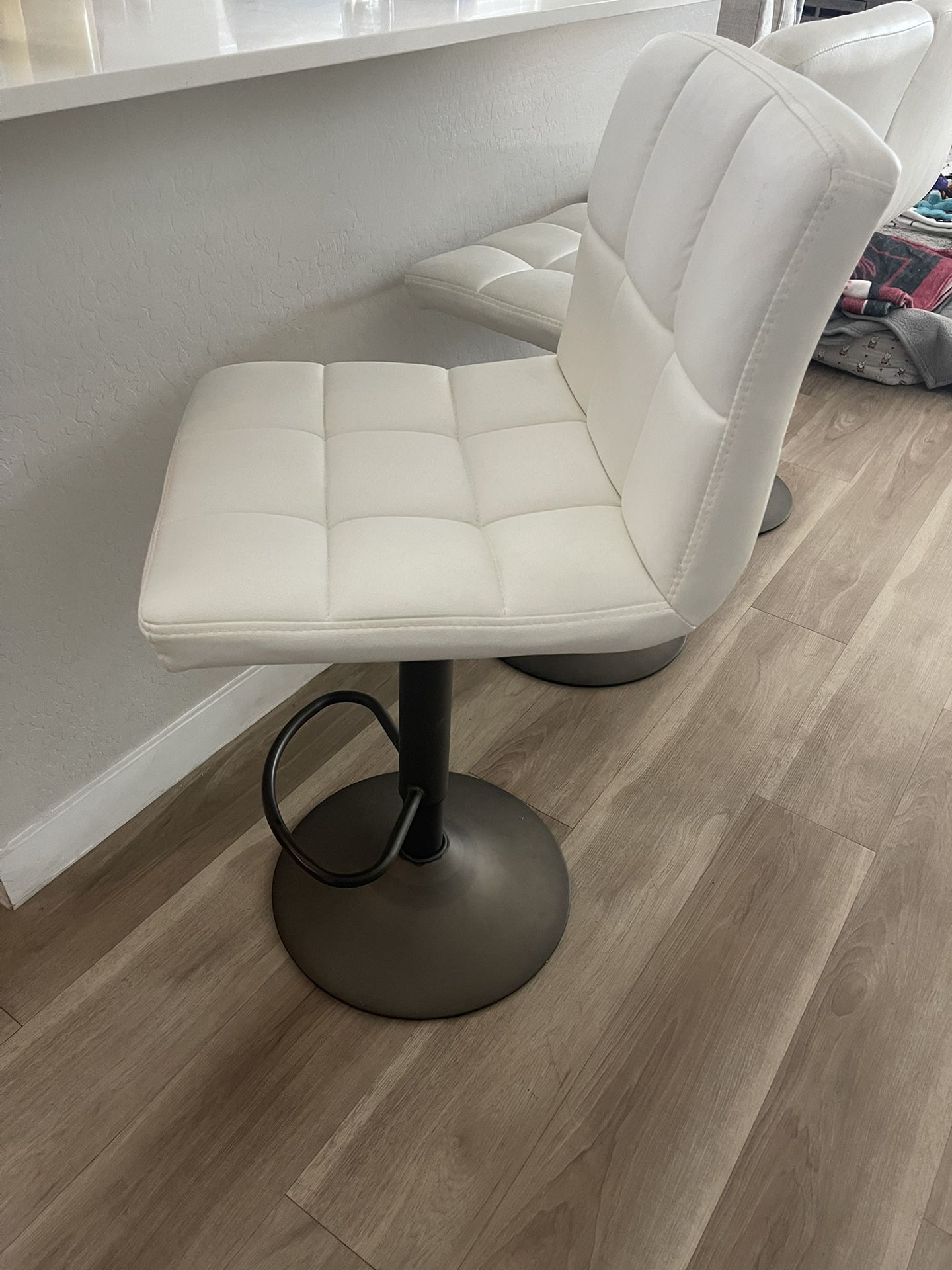 White Bar Stools