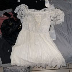 White Pretty Dress