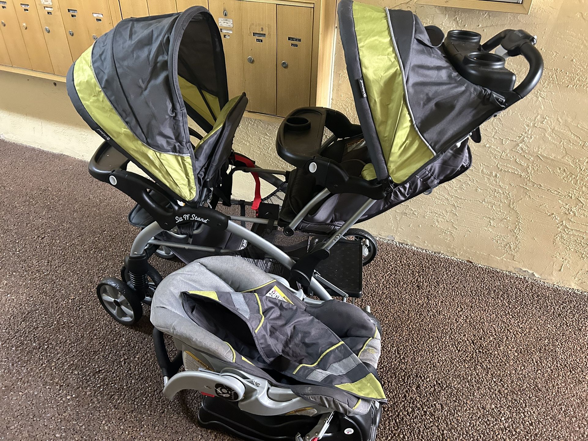 Double Baby Stroller