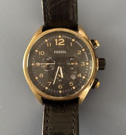 Fossil Chronological Watch