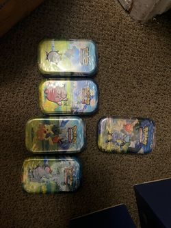 Ascended Heroes Mega Evolution Mini Tins (5 Total, 1 of Each Tin)