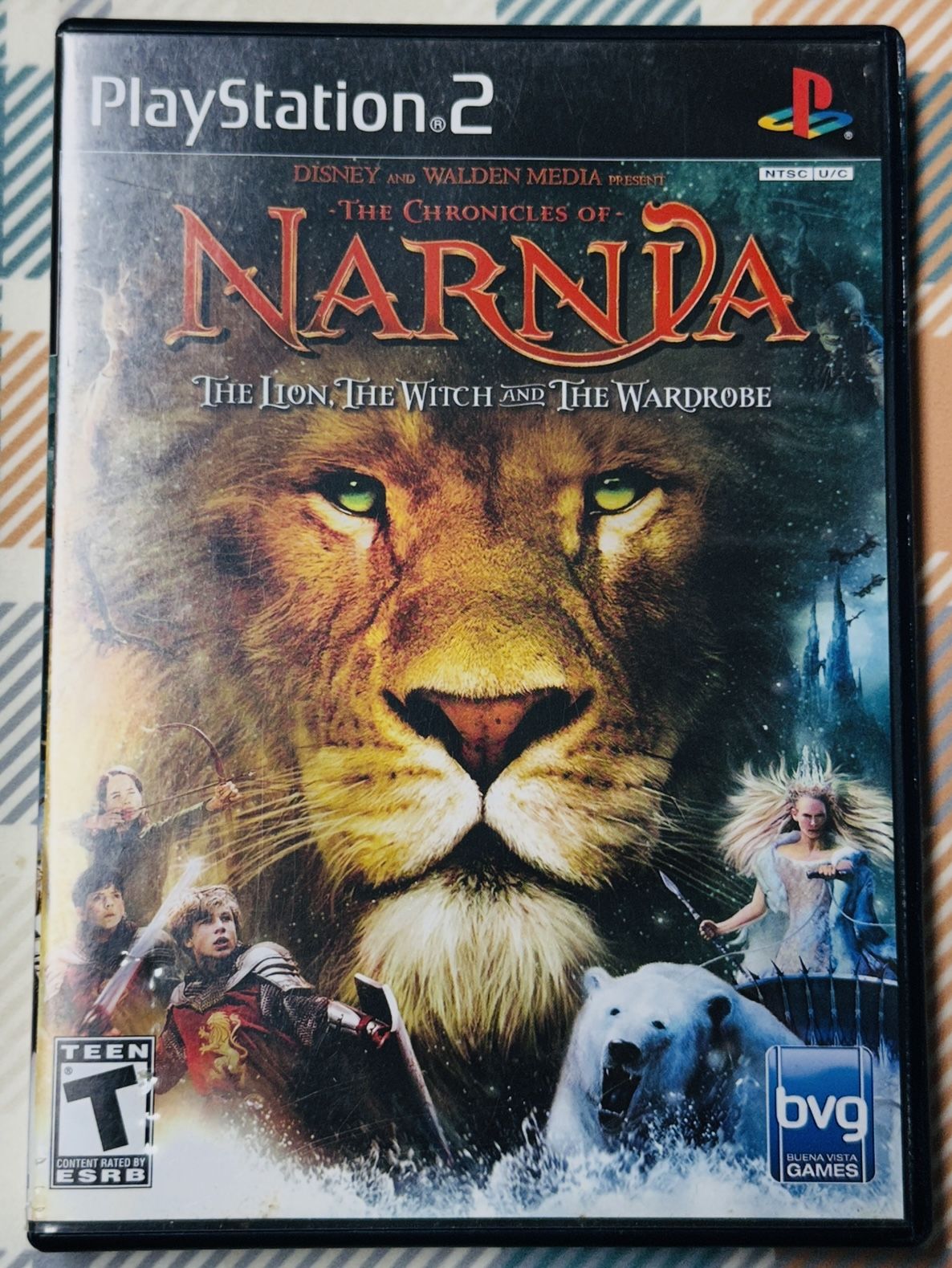 The Chronicles Of Narnia Lion Witch Wardrobe PlayStation 2 PS2 W/Manual And Case