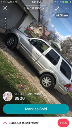 2004 Buick Rainier need gone today