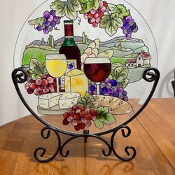 Glass Wine Art