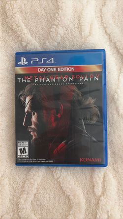 PS4 The Phantom Pain Metal Gear Solidv