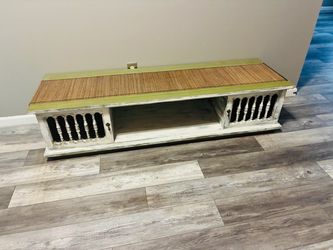 Solid wood world market table tv stand