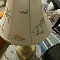 Custom made Wood lamp