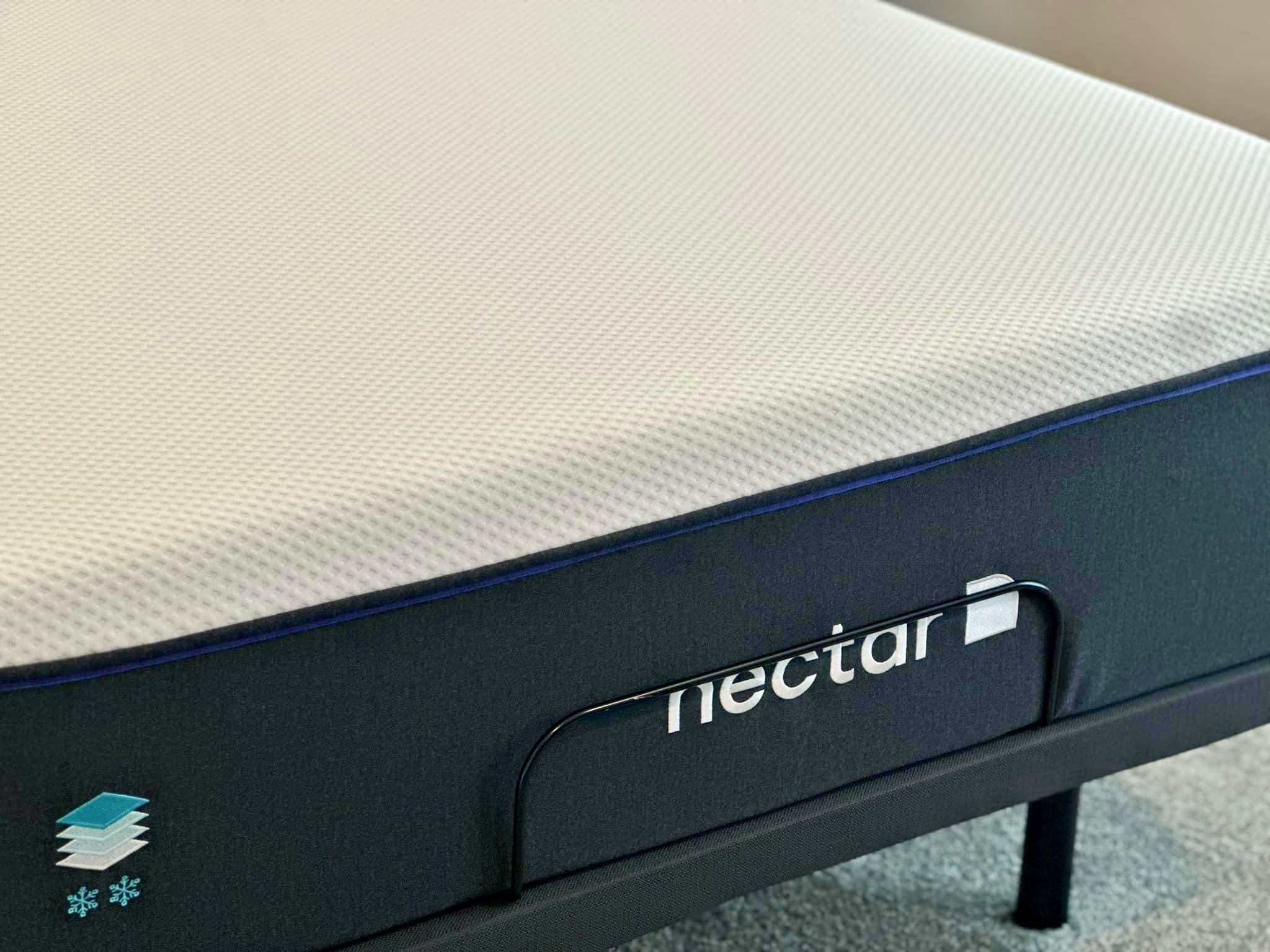 The Nectar Premier Mattress, Queen, with Adjustable Base, Like New, Excellent Condition