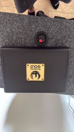 12” subs and amp combo