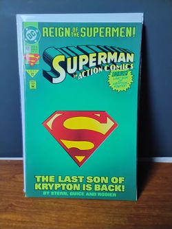 Superman in Action Comics Reign of the Supermen #687 ( 1993)