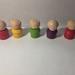 Vintage Tupperware Little People Figures