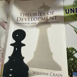 Theories of development sixth 6th edition by william crain textbook