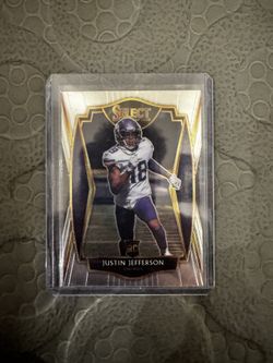 Justin Jefferson Rookie Silver