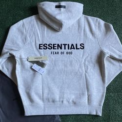 Light Oat Hoodie Essential Size S-m-L