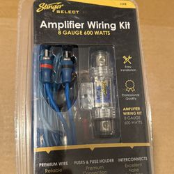 Amplifier Wiring Kit 8 Gauge