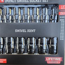 Icon Professional Impact Swivel Socket Set