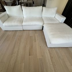Cloud Modular Sectional Sofa With Ottoman
