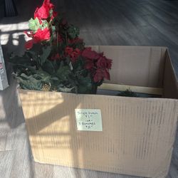 Holiday Faux Flowers 