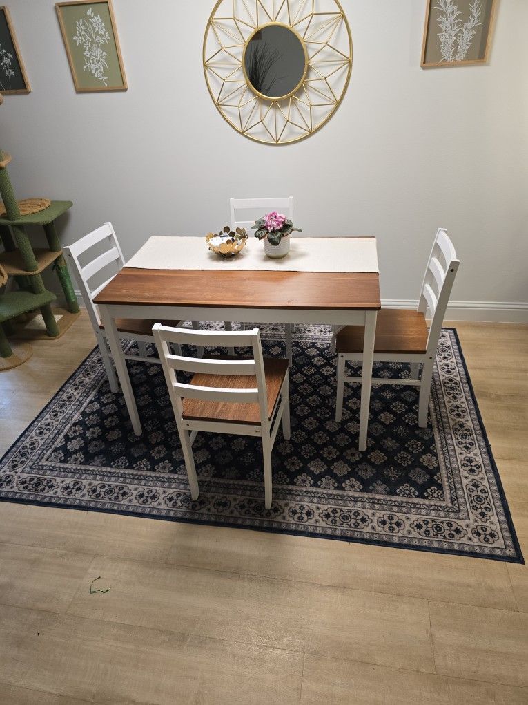Dining Table With 4 Chairs