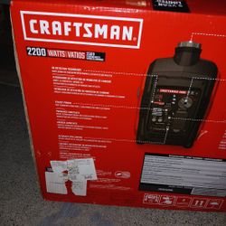 Craftsman 2200 Watts 2500 Starting Watts