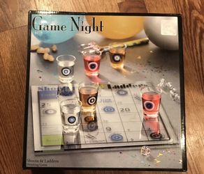 New in Box-SHOOTS & LADDERS Drinking Game