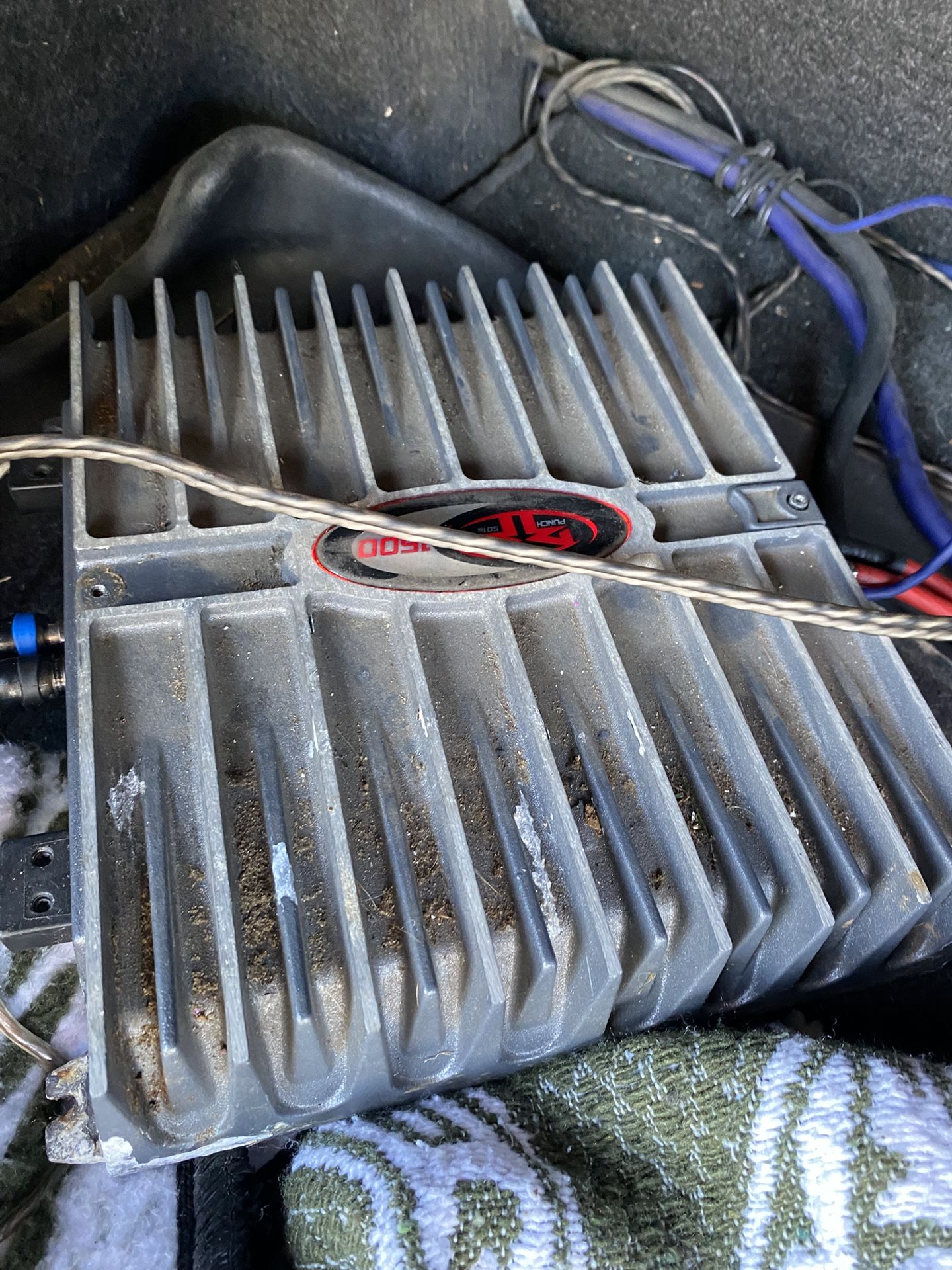 1500watt Rockford Fosgate Amp.