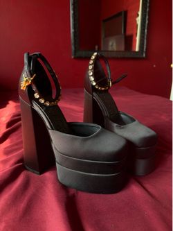 Versace platform heels
