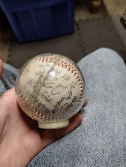 THE KIRK GIBSON 1986 WORLD SERIES HOME RUN BALL!
