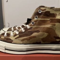 New Converse Chuck 70 Pony Hair High Top Mens/womens (Unisex) Shoes. Size 9.5 (Mens), Size 11.5 (Womens), Model 165589C. New with box