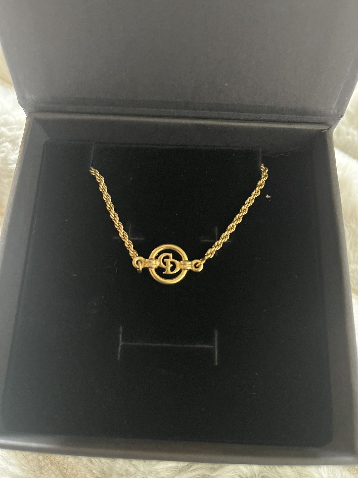 Dior 7in Gold Bracelet