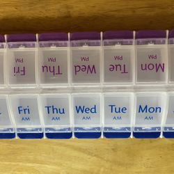 Pill weekly Organizer