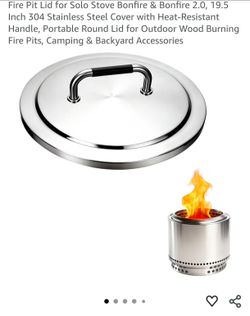 LID FOR FIRE PIT/CAMPING