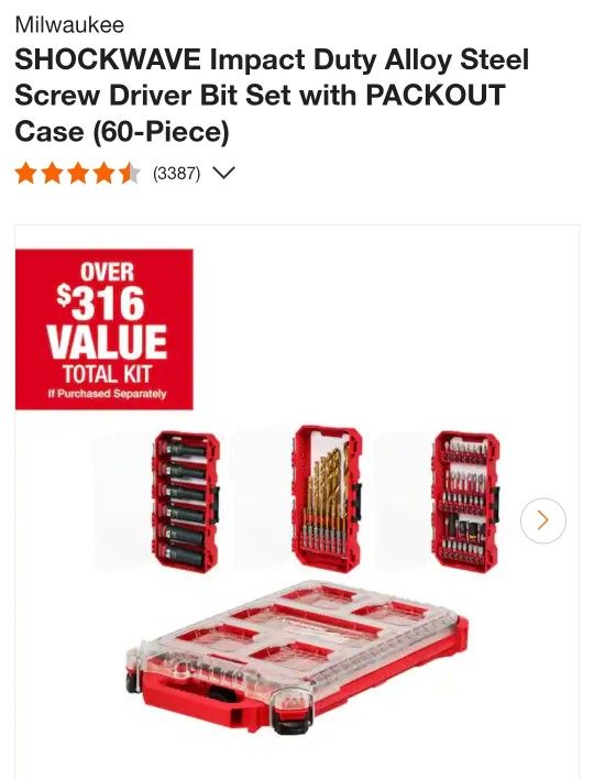 Milwaukee Packout Sockets and Drill Set