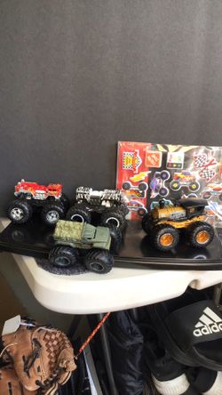 Collectible monster trucks