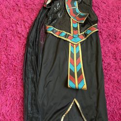 Girls Size 6-8 Dark Cleopatra Costume