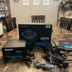PowerSpec 650 W Bronze rated power supply