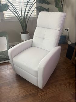 White Recliner