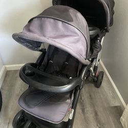 Bebemio Double Stroller 