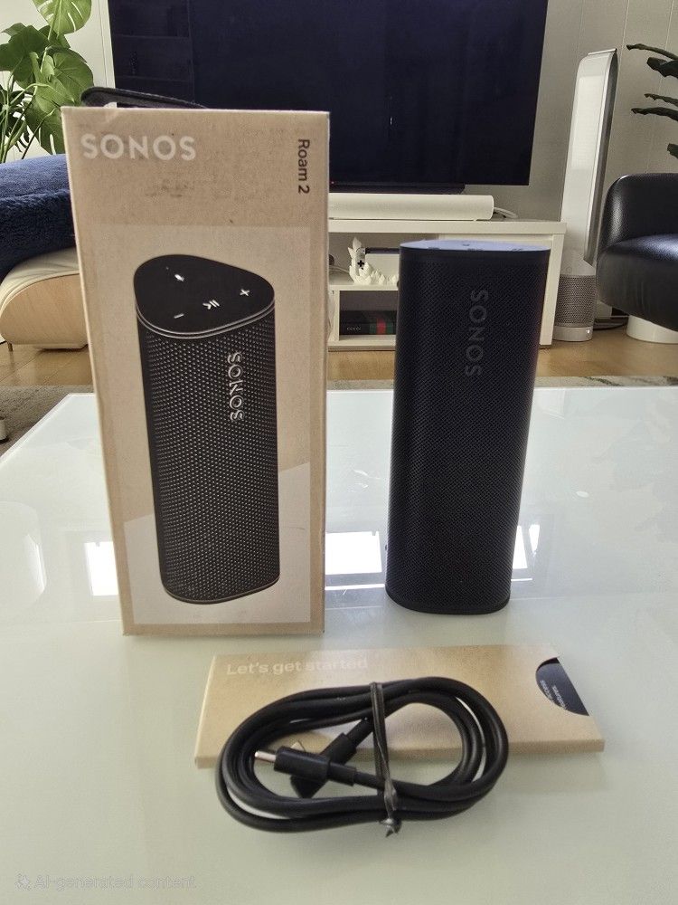 Sonos Roam 2 Portable Smart Bluetooth and Wifi Speaker
