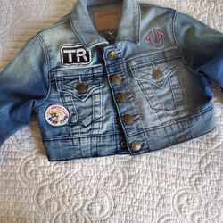 True Religion  sz 4 Jean jacket