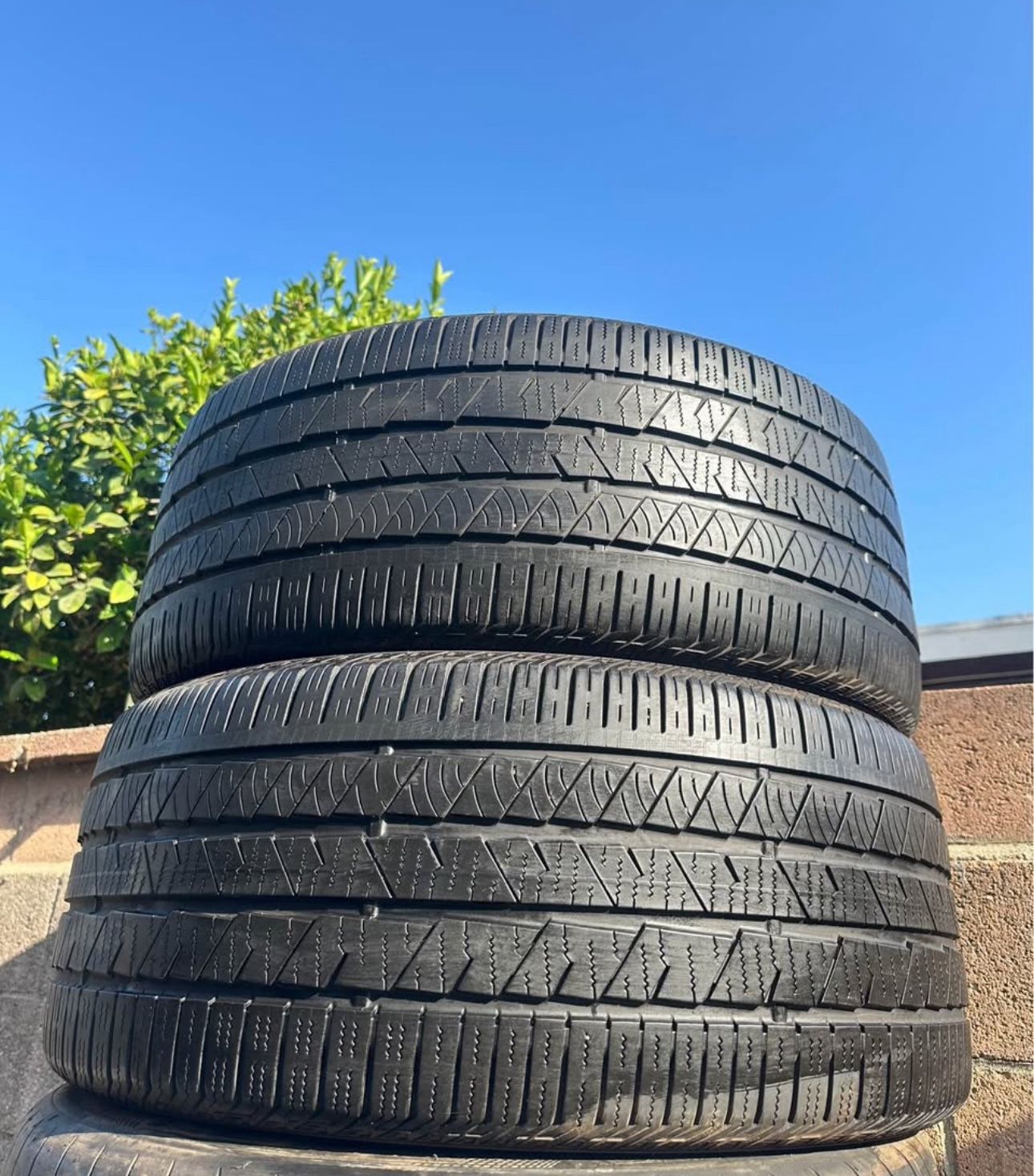285 40 21 continental CrossContact 285/40/21 used tires 284/40R21