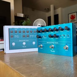 Fender Reflecting Pool Delay/Reverb Guitar Effects Pedal Shipping Available!