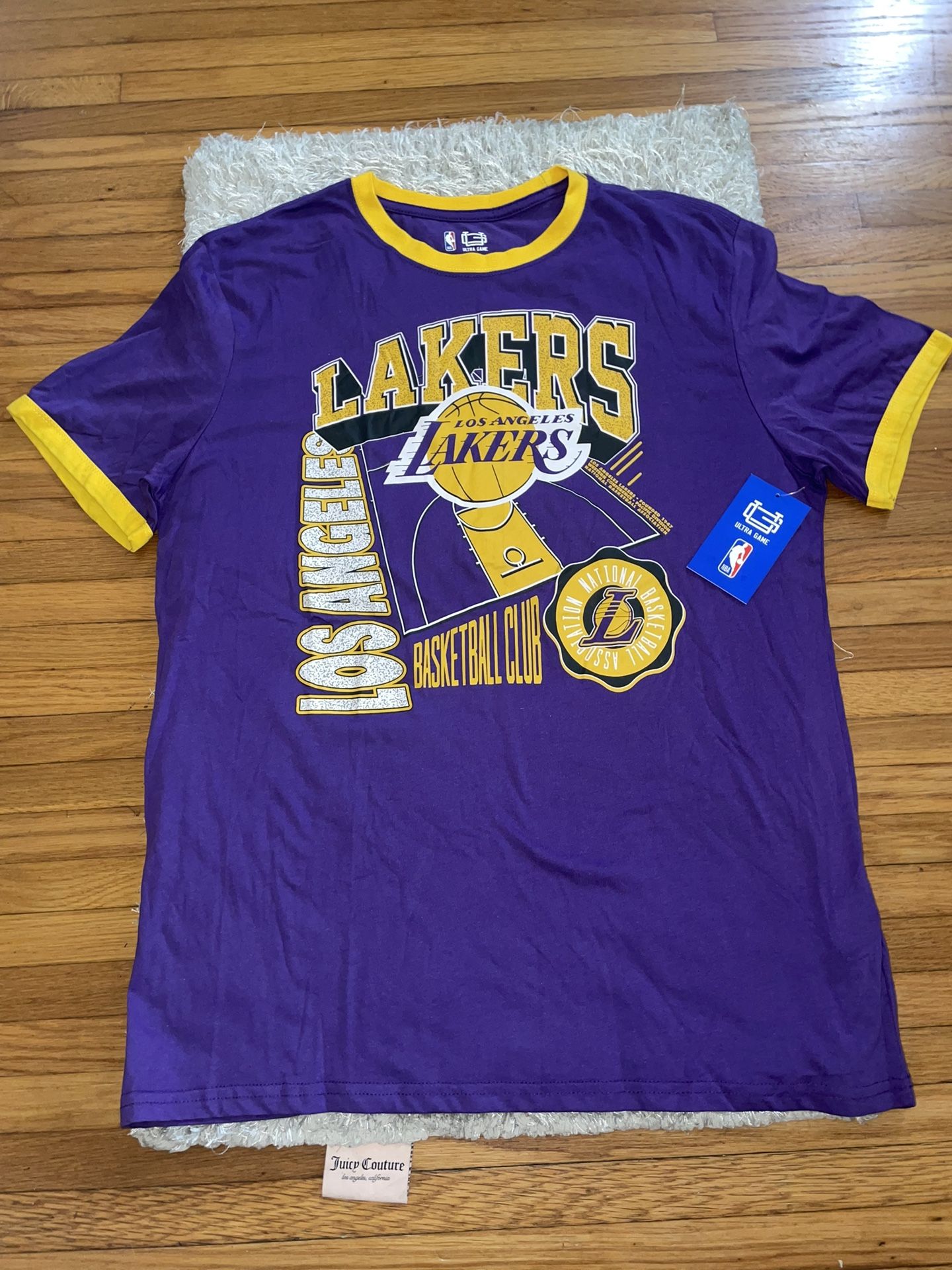 NBA Los Angeles Lakers Crew Neck Tee Shirt