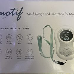 Motif Duo Electric Breast Pump And Manual Breast Pump