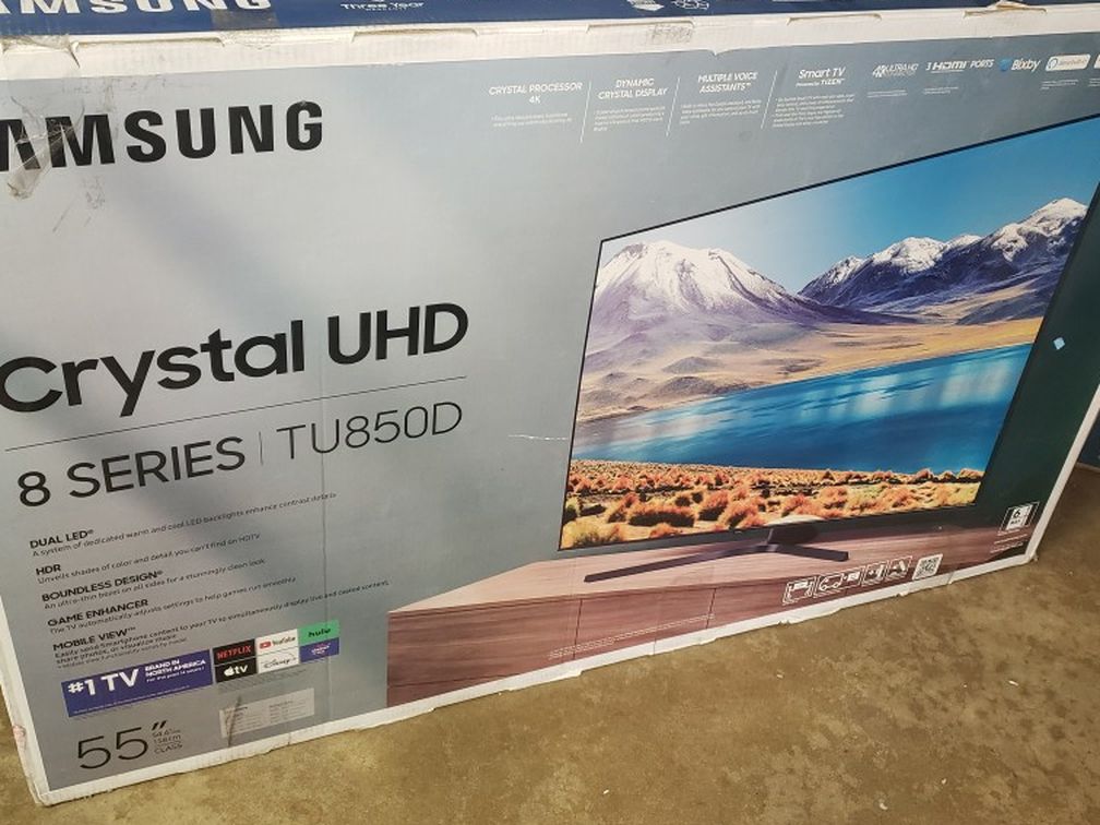 Tv Samsung 55", TU8500, 4k. Smart, 2020 Model, Tizen, Excellent