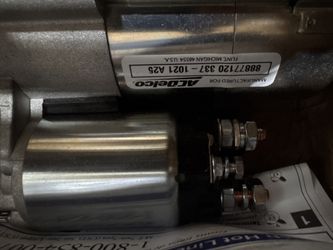 GM# (contact info removed)20, ACD# (contact info removed) Starter Motor GM