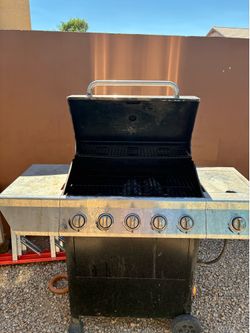 Nexgrill 5-Burner Propane Gas Grill with Side Burner