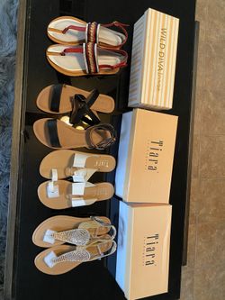 Brand new flat sandals for summer