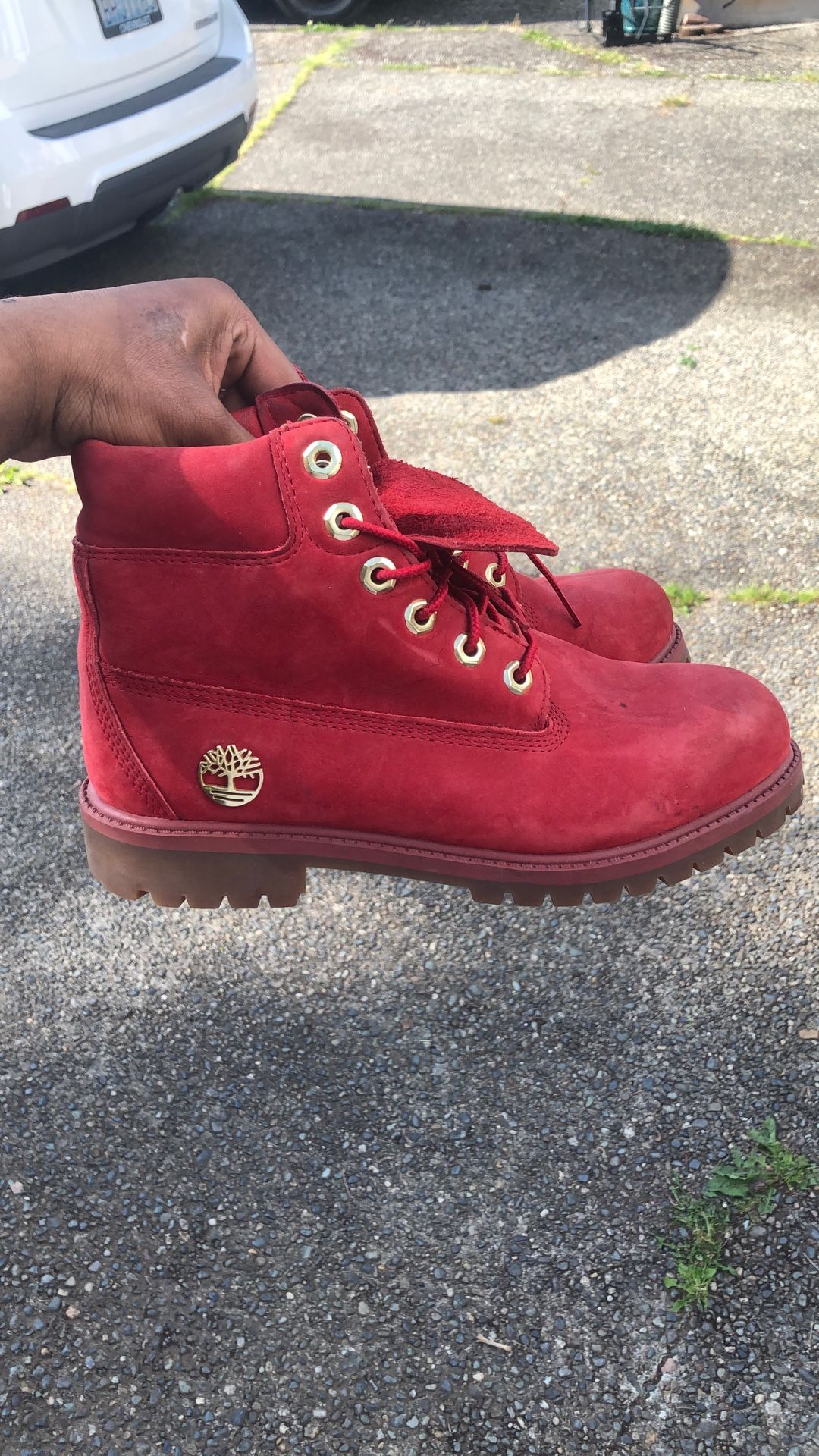 Women Timberlands Red